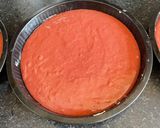 A picture of step 5 of Red Velvet Cake with Cream Cheese Frosting:.