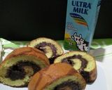Foto langkah ke 11 dari resep Bolu gulung pandan isi coklat keju ekonomis.