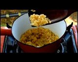 A picture of step 3 of Sakkarai Pongal Sweet Pongal.