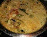 A picture of step 9 of Appe with sambar-chutney.