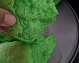 Foto langkah ke 14 dari resep Roti Sobek Pandan tanpa ulen tanpa mixer.