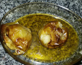 Foto del paso 5 de la receta: Manzanas asadas con azúcar moreno y moscatel