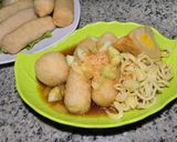 Foto langkah ke 4 dari resep Pempek Telur / Tanpa ikan.