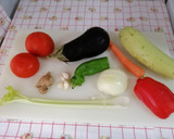 Foto del paso 1 de la receta: Moussaka a cuatro manos