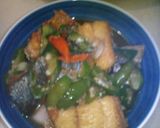 Foto langkah ke 4 dari resep Oseng asin jambal dan cabe gendot.