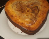 Foto del paso 3 de la receta: Brownie cheesecake de San Valentín