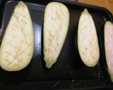 Foto del paso 1 de la receta: Berenjenas rellenas con carne picada