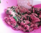 Foto del paso 2 de la receta: Hamburguesa de ternera y espinacas