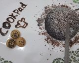 A picture of step 12 of Chocolatechip mountain lava cake.