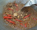 Foto langkah ke 3 dari resep Tumis Buncis Daging Cincang.