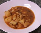 A picture of step 4 of Butter Bean Curry (Mauritian style).
