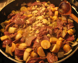 Foto del paso 4 de la receta: Hígado de pollos con arroz y demases, a la Racinguista