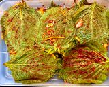 Hình bước làm 3 của món Kim chi lá vừng