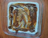 Foto del paso 5 de la receta: "Bizcochuelo" de coco y dulce de leche sin harina