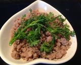 Hình bước làm 3 của món Thịt băm rang cháy cạnh