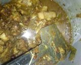 A picture of step 7 of Jackfruit curry in my style.