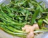 Hình bước làm 3 của món Gà Ta Hấp Hành
