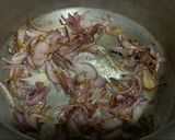 A picture of step 2 of Mom’s Mutton Pulao 💕.