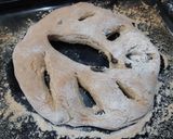 Foto del paso 7 de la receta: Pan con masa madre: "Fougasse" con aceitunas