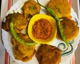 A picture of step 7 of Batata Vada.