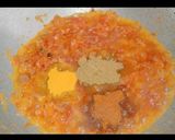 A picture of step 2 of Chicken Aloo Curry.