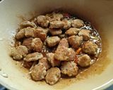Foto langkah ke 3 dari resep Bola Daging Lada Hitam.