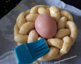 Foto del passaggio 3 della ricetta Coroncine pasquali con l'uovo