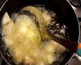 A picture of step 5 of Colocasia curry (Arbi root curry).