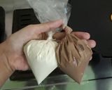 Foto langkah ke 3 dari resep Crepes Sarang Laba Laba.