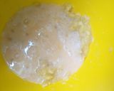 A picture of step 5 of Banana bread #4weeksChallenge.