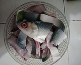 Foto langkah ke 1 dari resep Pindang ikan bandeng tulang lunak ala daun pisang.