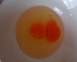 A picture of step 2 of My full Breakfast Omelette. 👍.