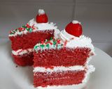 A picture of step 4 of Red Velvet Cake (Sponge recipe).