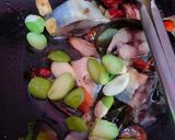 Foto langkah ke 3 dari resep Ikan peda asin tumis petei.