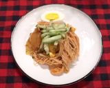 Hình bước làm 11 của món Mì trộn cay Bibimkuksu Hàn Quốc