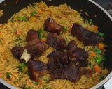 A picture of step 7 of One pot rice dish.