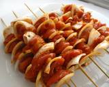 Dak Bulgogi (Korean Style Spicy Chicken) Kabobs recipe step 3 photo