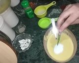 A picture of step 8 of Pizza Dhokla.