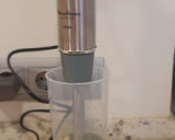 Foto del paso 2 de la receta: Espaguetis con pesto de avellanas