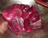 Foto del paso 1 de la receta: Cookies de remolacha y chips 🍪