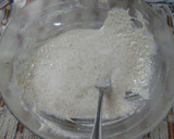 Foto del paso 1 de la receta: Bizcochitos de melocotón con crema de yogurt (dietéticos)