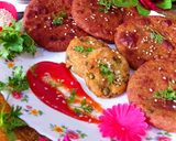 चींजी मटर आलू कचौड़ी (cheesy matar aloo kachori recipe in hindi) रेसिपी चरण 15 फोटो