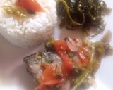 Foto langkah ke 6 dari resep Ikan Asin Pedo kukus cabe Ijo.