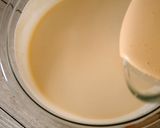 A picture of step 14 of Tiramisu, and Cocoa Sponge with plenty of Coffee Syrup.