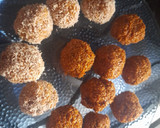 Foto del paso 3 de la receta: Bombones de avena y dulce de leche