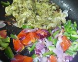 A picture of step 1 of Baingan Bharta.