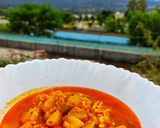 A picture of step 8 of Kaddu/Lauki ki sabzi.