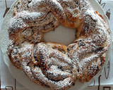 Foto del paso 10 de la receta: Rosca de Pascua rellena con dulce de leche y trenzada 🐰