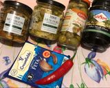 Articsókás-gombás saláta/köret recept fázis 1 fotója