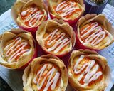 Gambar langkah 7 resipi Savory Cheese Egg Tart.